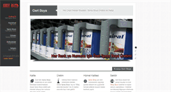 Desktop Screenshot of gertboya.com